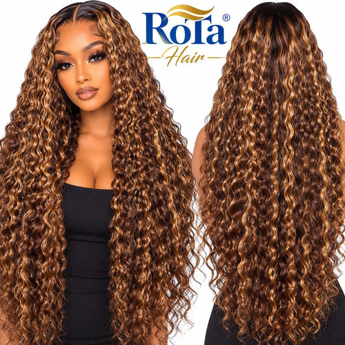 Deep Wave - Honey Blond (P4/27)  100% Vietnamese Hunam Hair Wig HD Lace