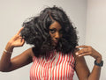 NiNi - Bouncy curls 100% Vietnamese Hunam Hair Wig HD Lace