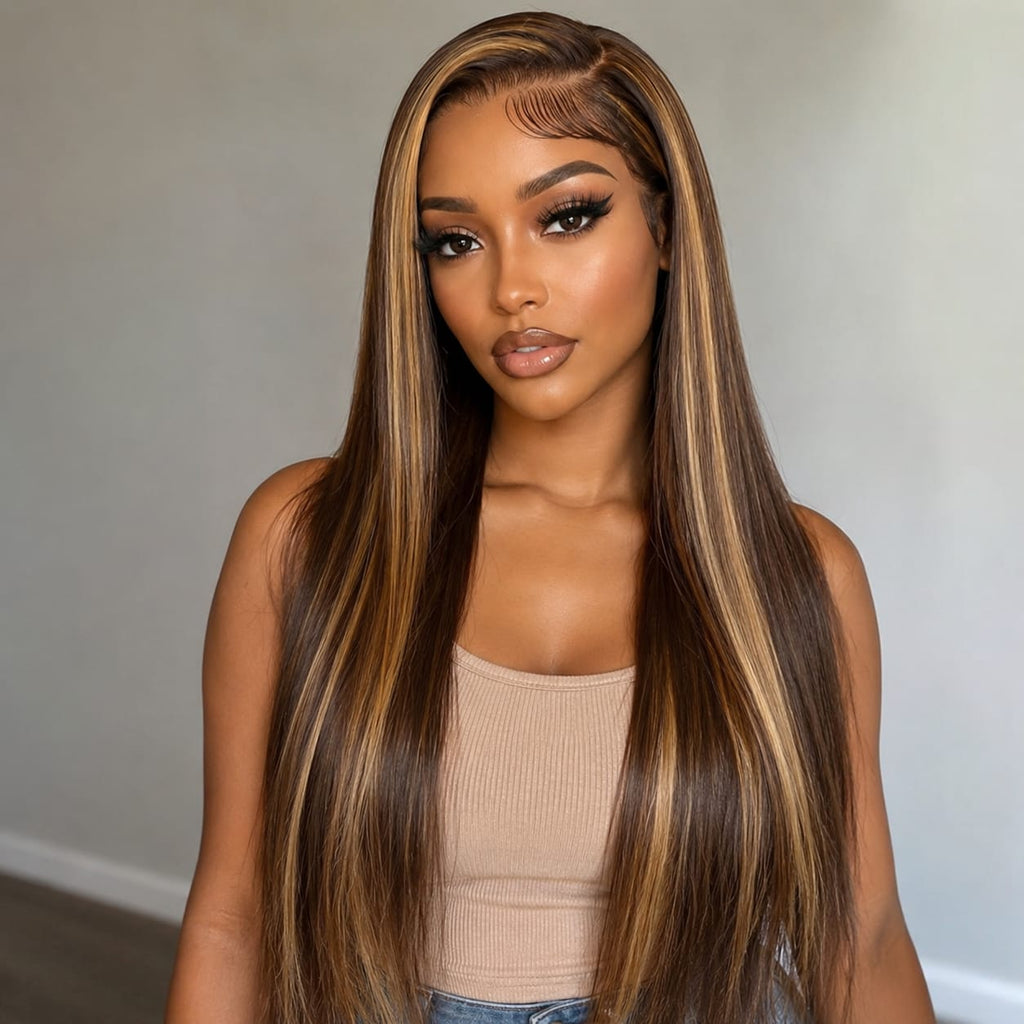 Rota Silky Queen Luxe. Ombre Blone Versions 100% Vietnamese Hunam Hair Wig HD Lace