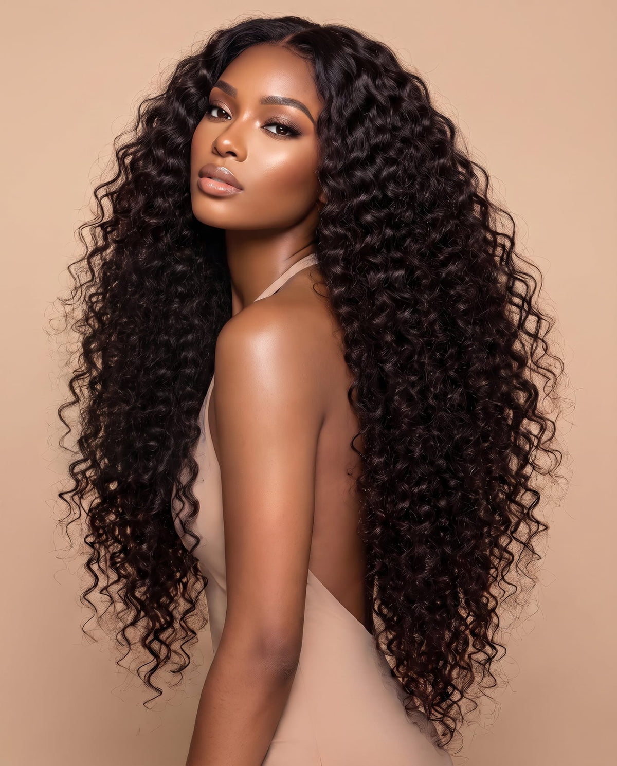 The Caribbean Curls 100% Vietnamese Hunam Hair Wig HD Lace